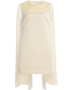 Posse Exclusive Solene Mini Scarf Dress - Natural