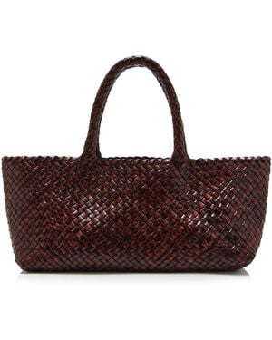 Manebí Rio Raffia Bag - Brown