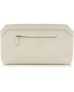 The Row Terrasse Leather Pouch - Natural