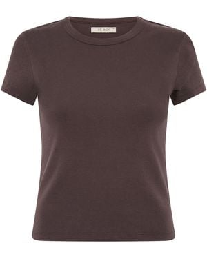 St. Agni Organic Cotton Baby Tee - Brown