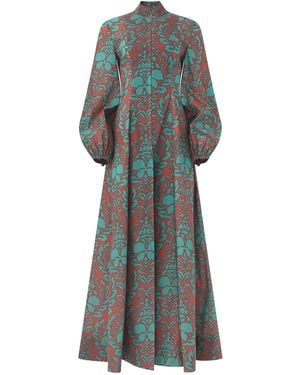 Dar Zéro Studio Exclusive Mock Neck Duster - Green