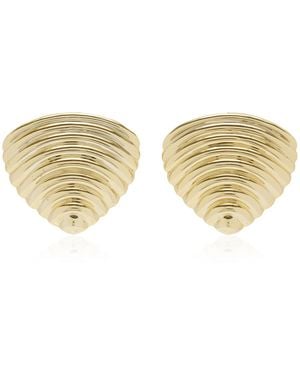 Jasmin Sparrow Céline 18k Gold-plated Earrings - White