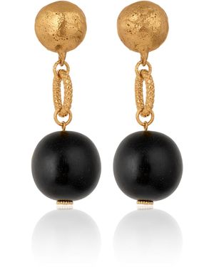 Sylvia Toledano Plated Bubbles Earrings - White