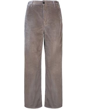 Kallmeyer Distressed High-Rise Straight-Leg Jeans - Grey