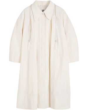 By Malene Birger Klara Cotton-Blend Trench - White