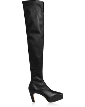 KHAITE Arizona Otk Platform Boot 90 - Black