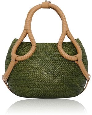 Johanna Ortiz Cannon Ball Mini Palm Tote Bag - Green