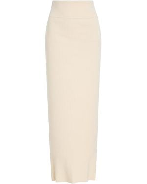 Wardrobe NYC Knit Column Skirt - White