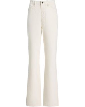 DL1961 Cate Classic Straight Highluxe Jeans - White