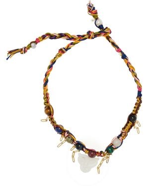 Joie Rockstar Moonstone; Pearl Choker - Metallic