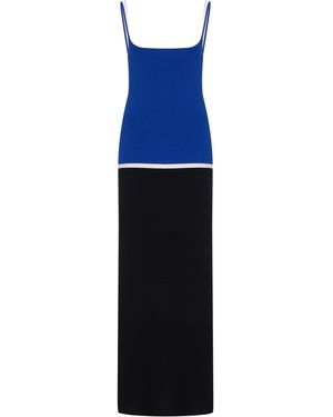 STAUD Ignacio Dress - Blue