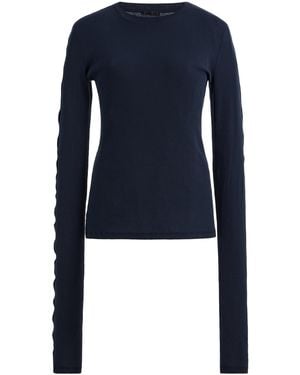 Birrot Line Cotton Top - Blue