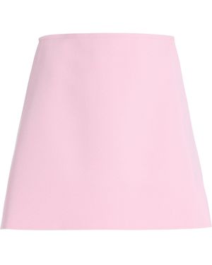 Birrot Exclusive Lay3 Crepe Mini Skirt - Pink