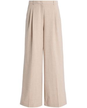 THE GARMENT Pisano Wide-Leg Trousers - Natural