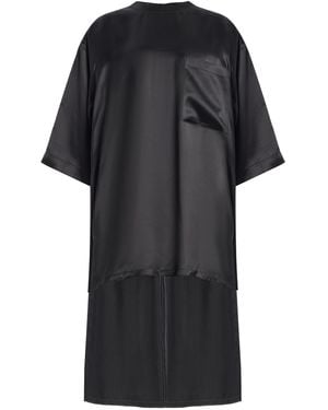 DARKPARK Tara Satin T-Shirt - Black