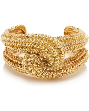 Paola Sighinolfi Maja 18K-Plated Bracelet - Metallic