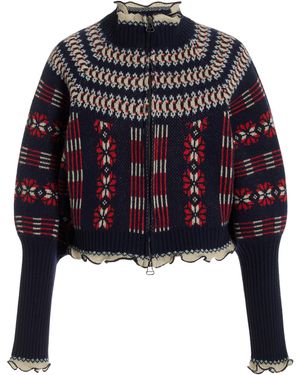 Sea Ayla Knit-wool Cardigan - Black