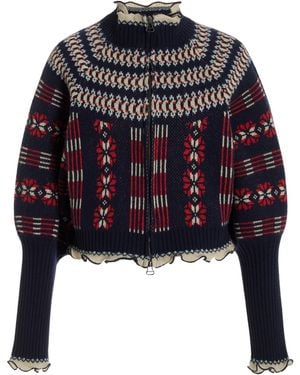 Sea Ayla Knit-wool Cardigan - Black