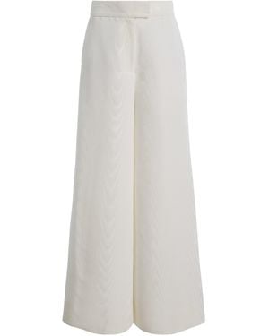 STAUD Oak Moiré Pants - White