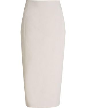 Marlies Grace Exclusive Ocean Cotton Skirt - White