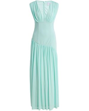 Significant Other Nirvana Pleated Midi Dress - Blue