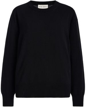 High Sport Jenna Wool Jumper - Black