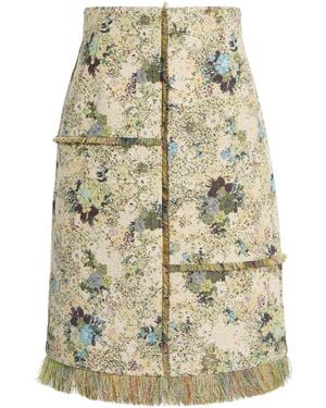 ALÉMAIS Whitney Knit Midi Skirt - Natural