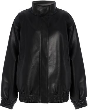 THE GARMENT Brooklyn Panelled Bomber Jacket - Black