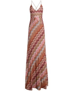 Missoni Knit Maxi Dress - White