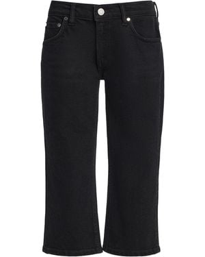 EB DENIM Lola Rigid Low-Rise Skinny Capri Jeans - Black