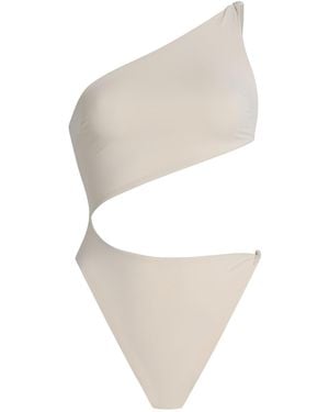 Ziah Cutout Twisted One-Piece Swimsuit - White