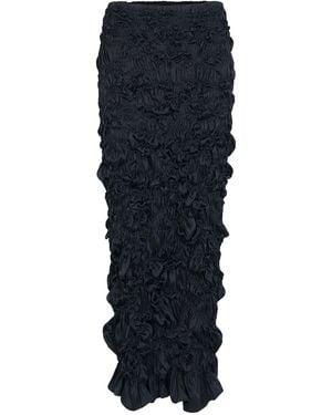 Heirlome Joni Silk Maxi Skirt - Black