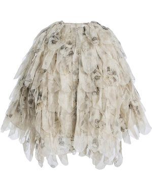 Max Mara Silk Coat - White
