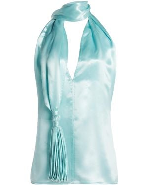 Bottega Veneta Tassle Chintz Top - Blue