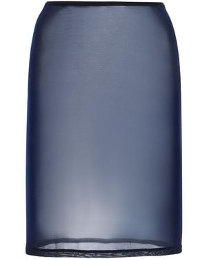 Mel Usine Louise Jersey Pencil Skirt - Blue