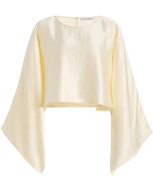 Third Form Threshold Satin Top - Natural
