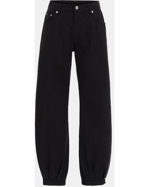 Source Unknown Bleeker Denim Ballloon Trousers - Black