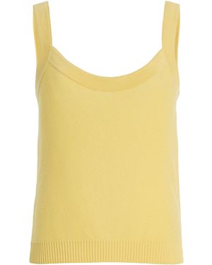 La Veste Cruise Cotton Top - Yellow