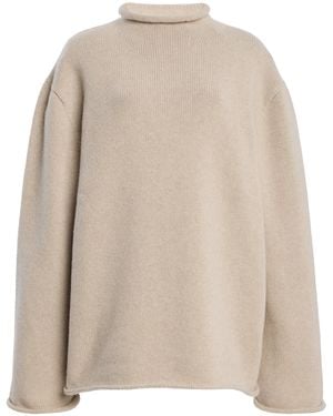 Kallmeyer Preston Rollneck Cashmere Jumper - Natural