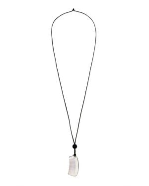 Louis Abel Comb Necklace - Metallic