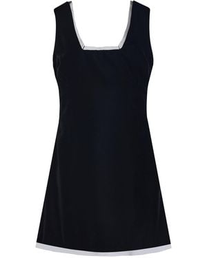 Kallmeyer Elaiza Velvet Mini Dress - Black