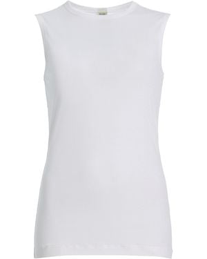 Flore Flore Esme Cotton Tank Top - White