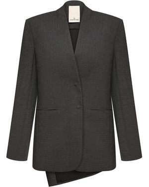 DI STAVNITSER Brera Wool Jacket - Grey