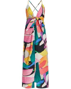 Mara Hoffman Lolita Printed Organic Cotton Coverup Dress - Multicolor