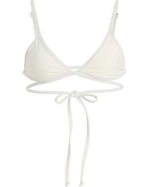 Mare Perpetua The Shade Bikini Top - White
