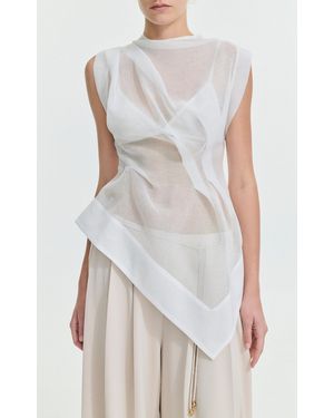 Aje. Jessamy Top - White