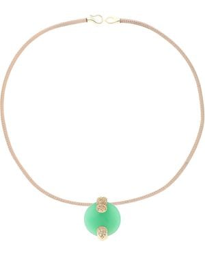 Tabayer 18K Signet Cord Choker - Blue