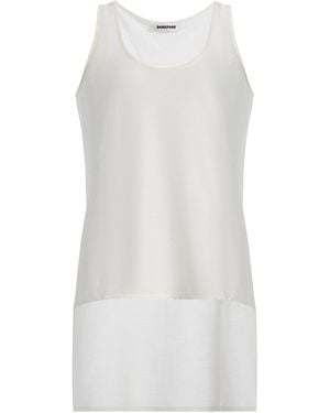 DARKPARK Ivy Cotton Jersey Tank Top - White