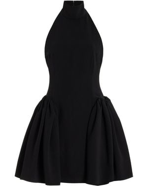 16Arlington Fiala Crepe Mini Dress - Black