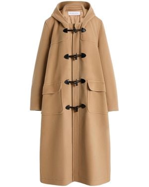 Marie Adam-Leenaerdt Multifunctional Wool Duffle Coat - Natural